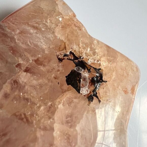 Carnelian Crystal Star Carving (3)‎ - Picture 5 of 9